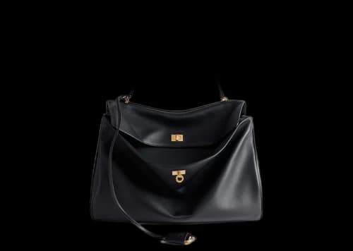 Balenciaga Rodeo Large Handbag Black