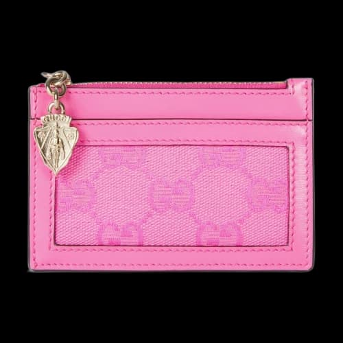 Gucci Luce Card Case Wallet 'Pink' (Women's)