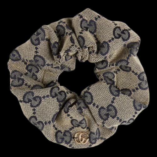 Gucci GG Canvas Scrunchie 'Beige Blue' (Women's)