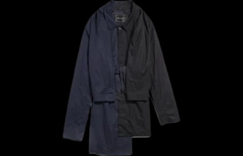 Balenciaga Double Sleeve Carcoat 'Black' (Women's)