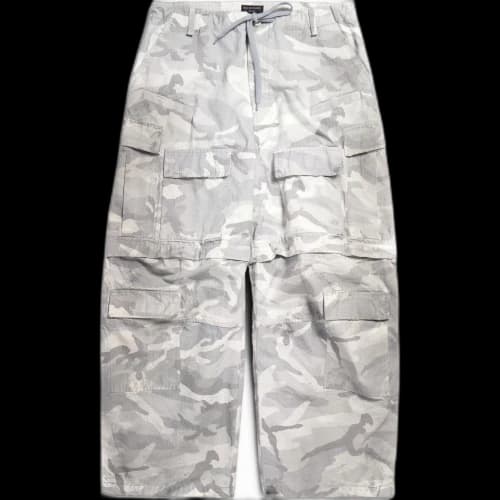 Balenciaga Large Cargo Pants 'Light Grey'