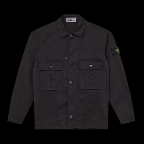 STONE ISLAND Overshirt 'Black'