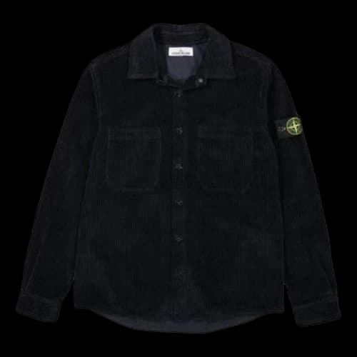 STONE ISLAND Corduroy 400 TC Overshirt 'Navy'