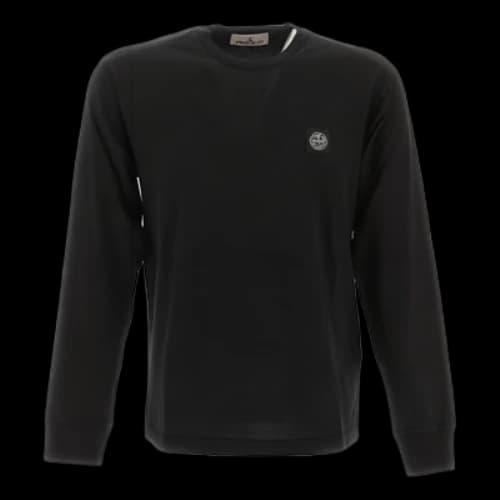 STONE ISLAND Longsleeve T-shirt 'Black'