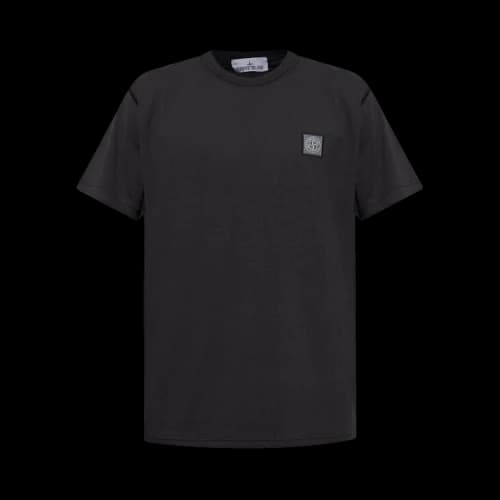 Stone Island Logo Patch T-Shirt 'Black'