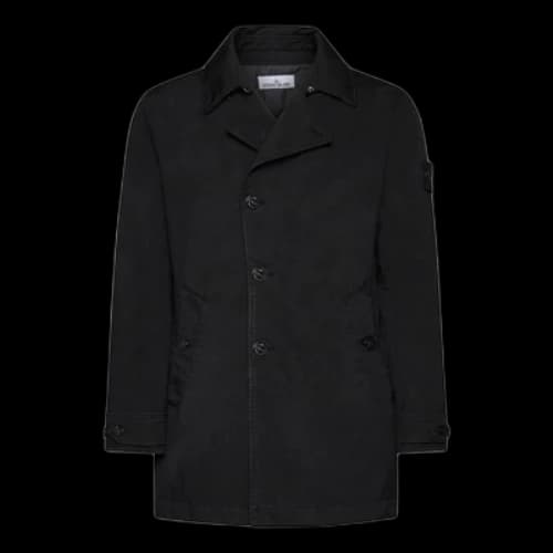 STONE ISLAND Short Trench Coat 'Black'