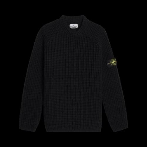 STONE ISLAND President's Wool Sweater 'Black'