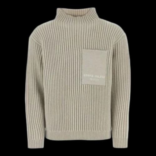 STONE ISLAND Turtleneck Sweater 'Beige'
