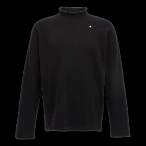STONE ISLAND Stellina Wool Knit 'Black'