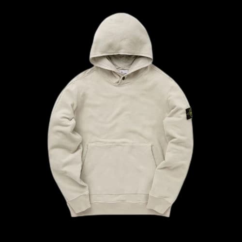 Stone Island Logo Patch Hoodie 'Plaster'