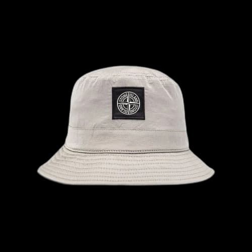 Stone Island Compass Patch Bucket Hat 'Plaster'