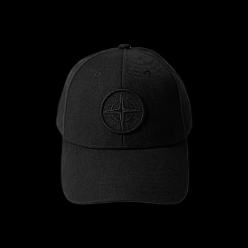 Stone Island Logo Cap 'Black'