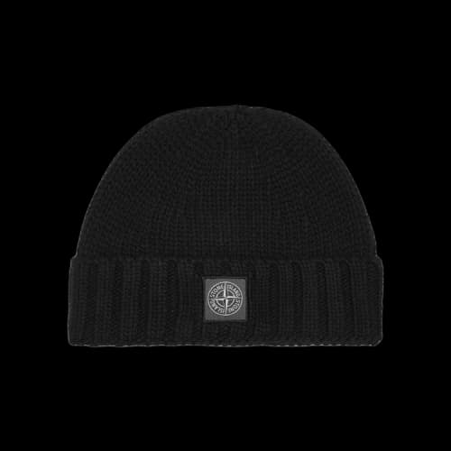 Stone Island Knitted Beanie 'Black'