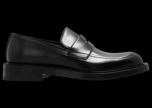 Gucci Leather Loafers Black