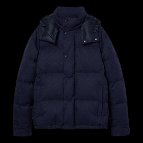 Gucci SS25 GG Canvas Down Jacket 'Navy'