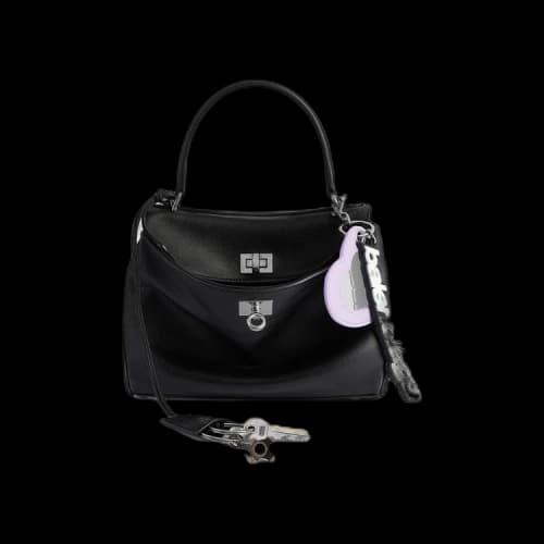 Balenciaga Rodeo Handbag Mini With Charms 'Black'