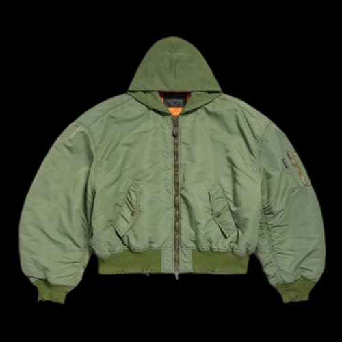 Balenciaga Bomber Jacket 'Dark Green'