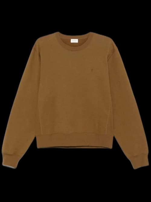 Saint Laurent Base Sweatshirt Mordore