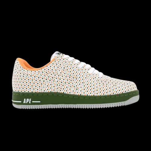 Bapesta FS-001 Low 'Green Orange Polka Dots'