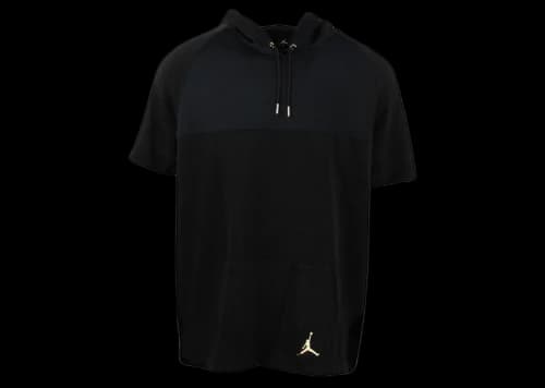 Jordan Flight 23 Short Sleeve PO Hoodie Black