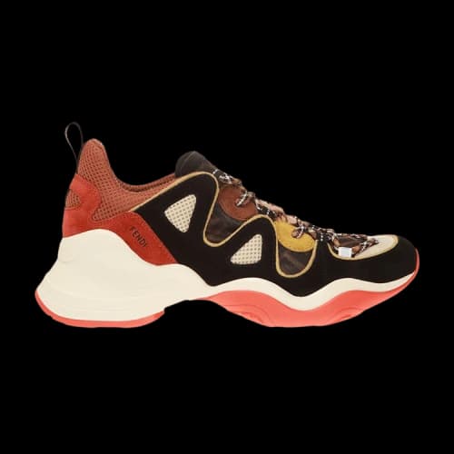 Fendi FFluid Lace Up Low 'Brandy'