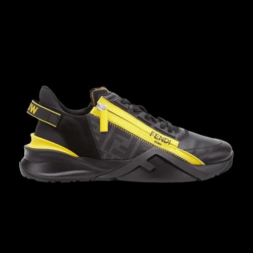 Fendi Flow Slip-On 'Black Yellow'