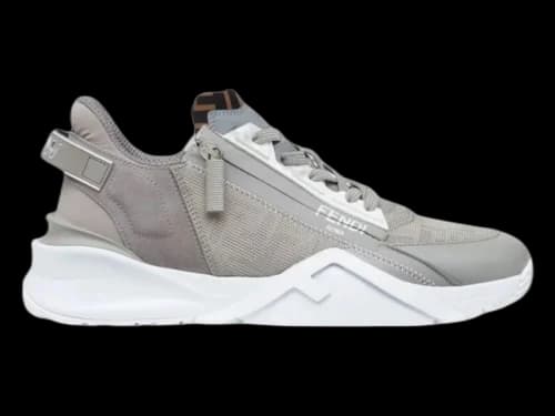 Fendi Flow Low Top Gray