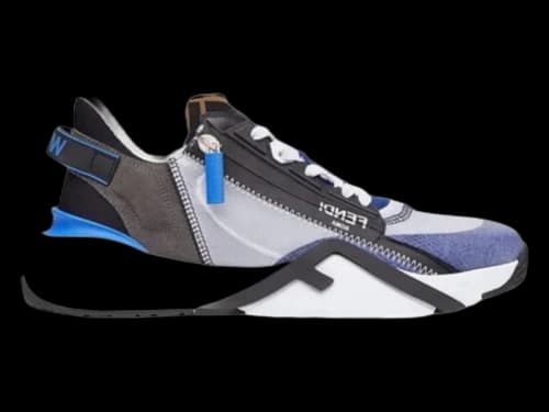 Fendi Flow Slip On Blue