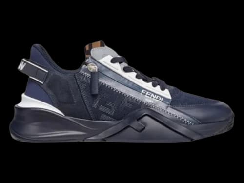Fendi Flow Slip On Navy