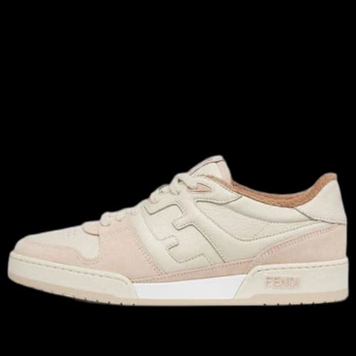 FENDI Match Low Top Suede 'Pink Beige'
