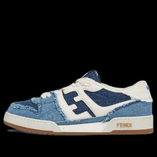 FENDI Match Low Top 'Blue Denim'