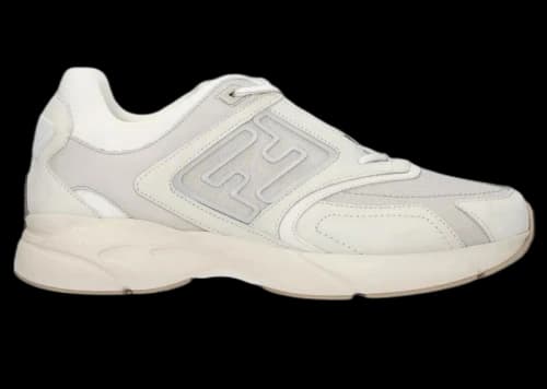 Fendi Faster White Grey