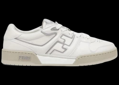 Fendi Match Low White Grey