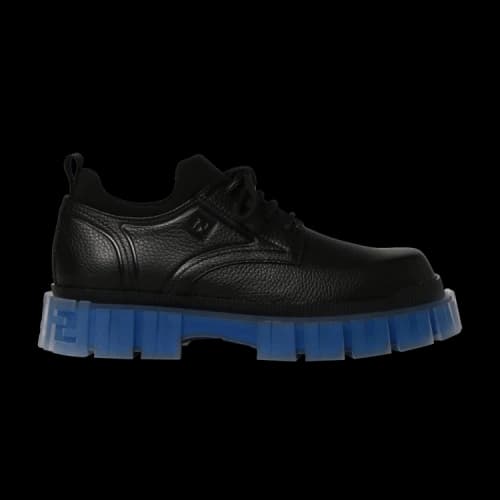 Fendi Force Lace-Up 'Black Blue'