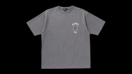 BAPE Print II Tee Gray