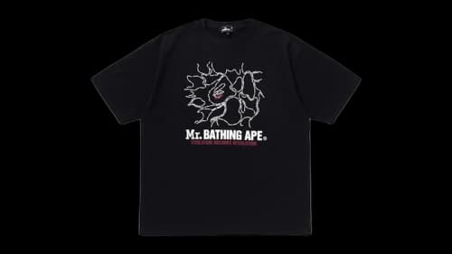 BAPE Print Tee (SS25) Navy