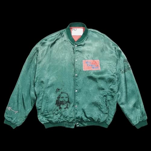 Paly Hollywood Jim's Room Satin Jacket 'Mint'