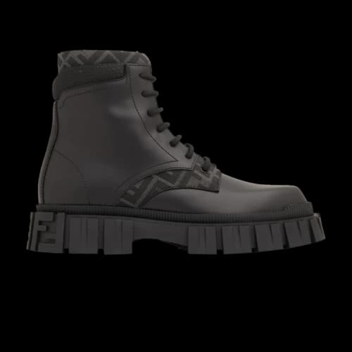 Fendi Force Lace-Up Boot 'Black'