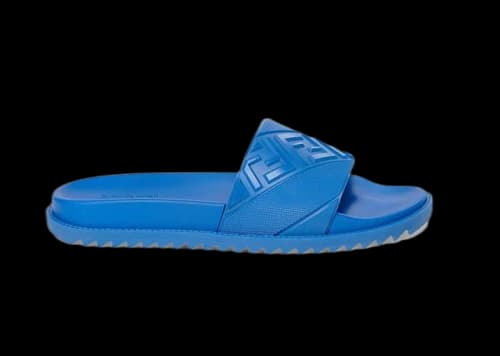 Fendi Slides Blue