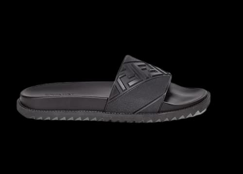 Fendi Slides Black