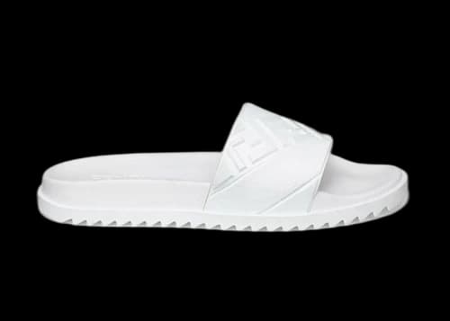 Fendi Slides White