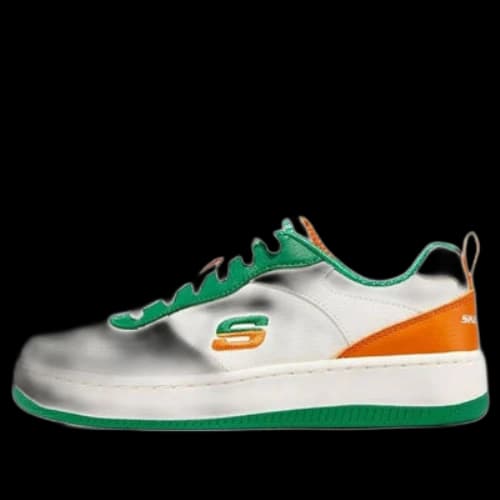 Skechers Sport Court 92 'White Green Orange' (Women's)