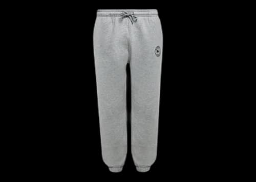 Burberry Embroidered Logo Sweatpants Heather Gray