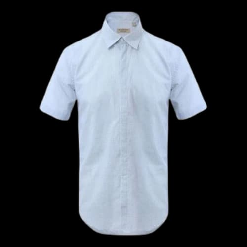 Burberry Short Sleeve Shirt light grey