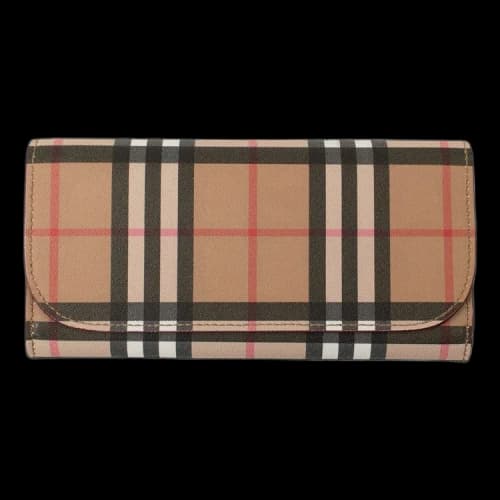 Burberry Vintage Check Continental Wallet 'Brown'