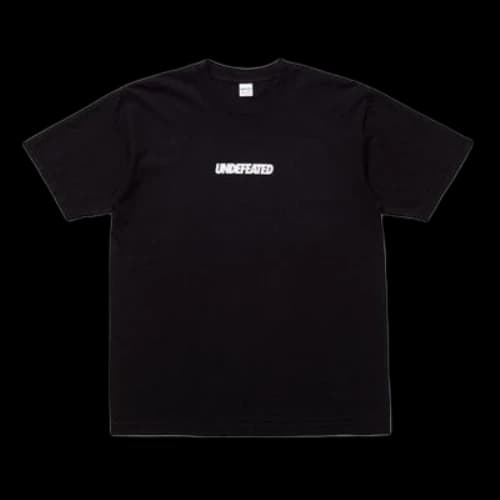 UNDEFEATED LOGO TEE BLACK Classic Logo Short Sleeve Unisex