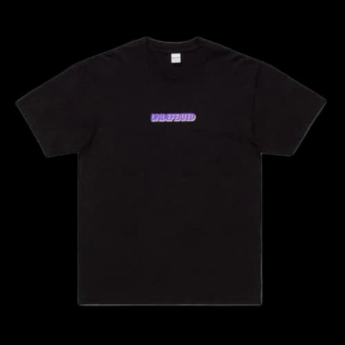 UNDEFEATED Shadow LOGO Tee logo Short Sleeve Black
