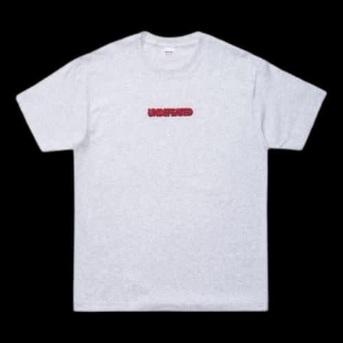 UNDEFEATED Shadow Tee Logo Short Sleeve Gray