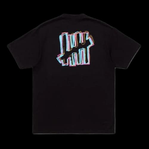 UNDEFEATED Scribble Tee Graffiti Icon Men Black