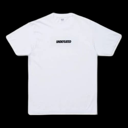 UNDEFEATED LOGO S/S TEE Logo Short Sleeve Unisex White